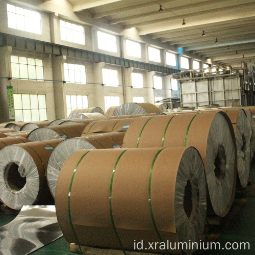 Gulungan kumparan bawah aluminium logam